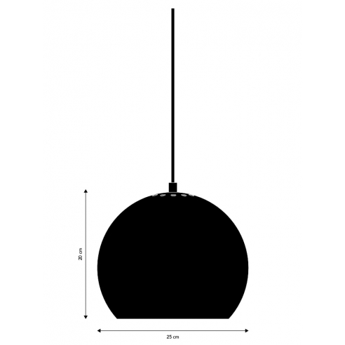Lampe Frandsen Ball Ø 25 cm – Icône...