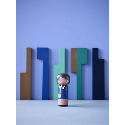 JACKIE BROWN KOKESHI DOLL