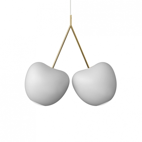 Cherry Lamp Ivory
