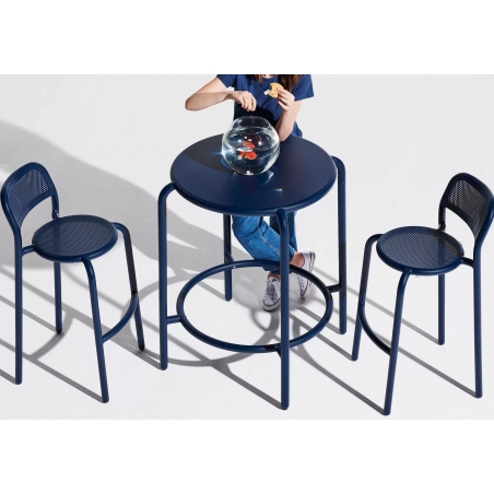 TABOURET D’EXTÉRIEUR TONÍ BARFLY DARK OCEAN – LOT DE 2
