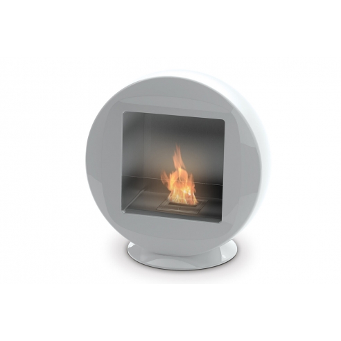 Q Bioethanol Fireplace EcoSmart Fire - Futuristic Spherical Design Indoor Outdoor